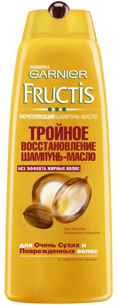 Шампунь Фруктис 250мл. Масло Тройное Восстановление