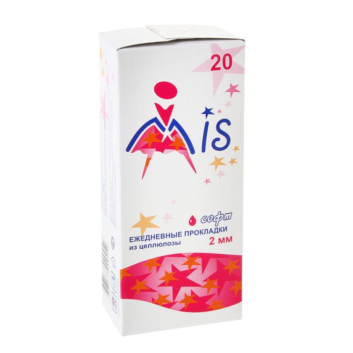 Прокладки Mis ежедн. софт 20шт. 2615/4723 (48)