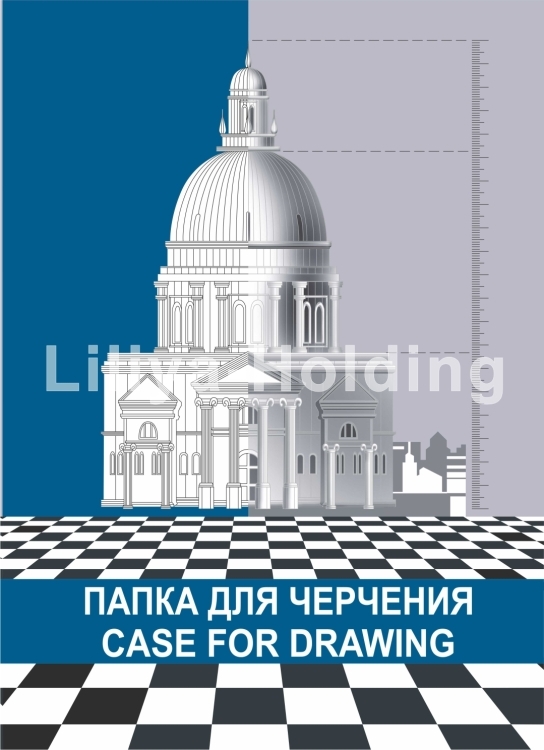 Папка д/черч. А3 10л. б/рамки