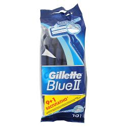 Станки Gillette Blue II 10шт.