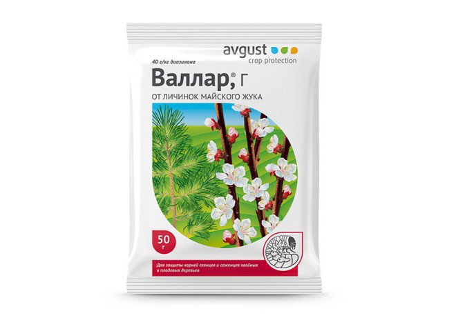 Инсектицид от почв.вред-ей Валлар 50г. от проволочника