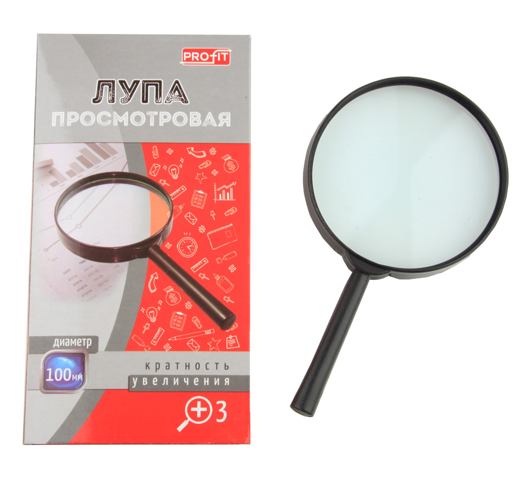 Лупа 100mm TM"Profit"