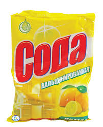 Ср-во Сода 350г. Отбеливатель кальц.Лимон п/эт (20)