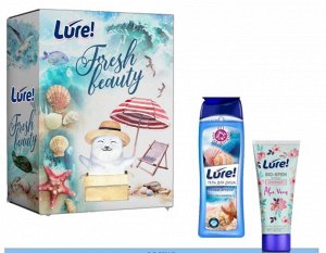 ПН/ЖЕН. Lure FRESH BEAUTY (гель д/д Морской бриз 260мл+крем д/рук 75мл) 9754
