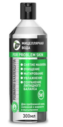 Мицеллярная вода Сила 7эл. природы 300мл. д/проблем. кожи