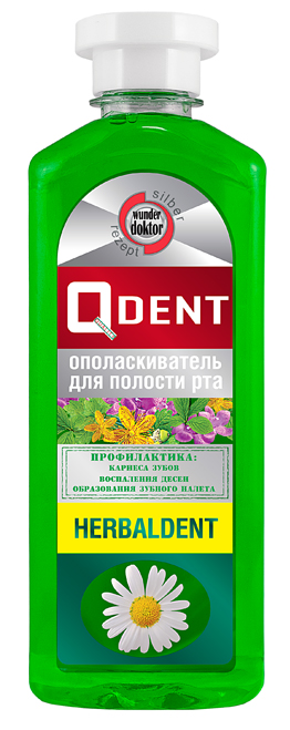 Ополаск. д/рта Qdent 300мл. Herbaldent
