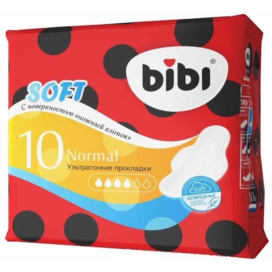 Прокладки BiBi Normal Soft 10шт.