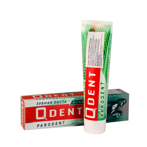 Зубн.паста Qdent 50мл. Parodent