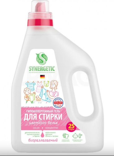 Стир.гель Synergetic 1,5л. д/цветных