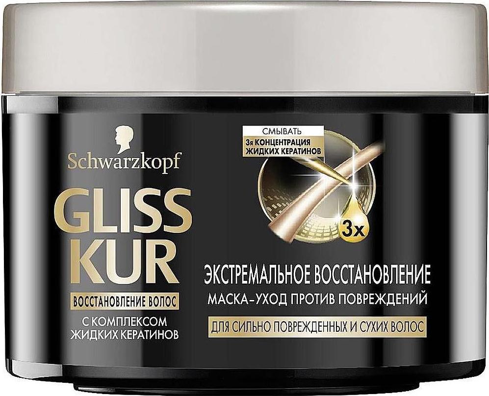 Маска д/волос Gliss Kur 300мл. Экстремальное восстановление