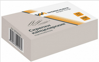 Скрепки 33мм/100шт. WORKMATE (10)