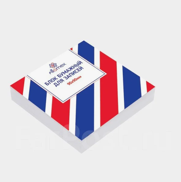 Блок для заметок белый Attomex 9*9*5см. 65г/м 92-95% 100л. (108)