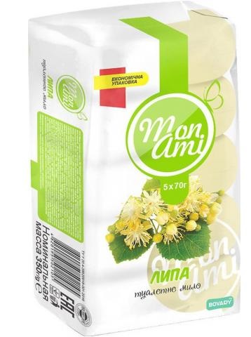Мыло Bovary 5*60г. Липа