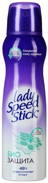 Дез. спрей LadySpeedStick 150мл. жен. Биозащита