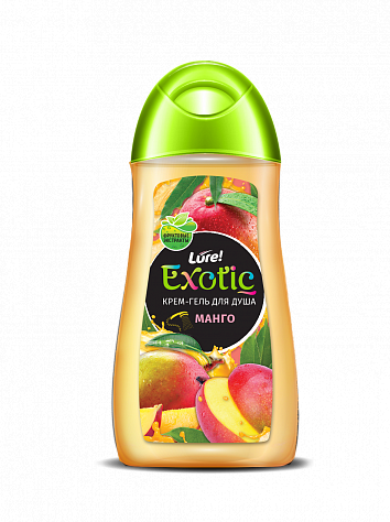 Гель для душа LureExotic 300мл. Манго (флакон/бушон)