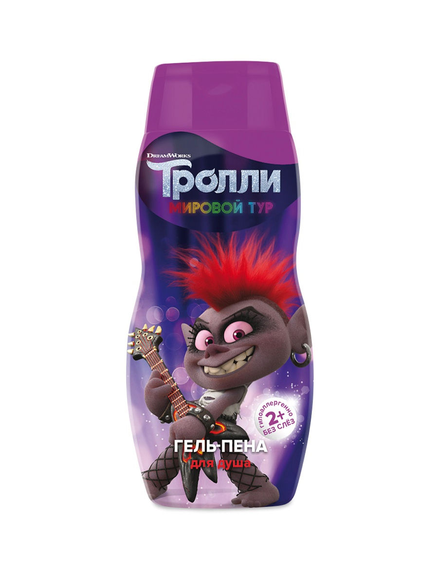 Гель для купания Тролли 300мл. Пена
