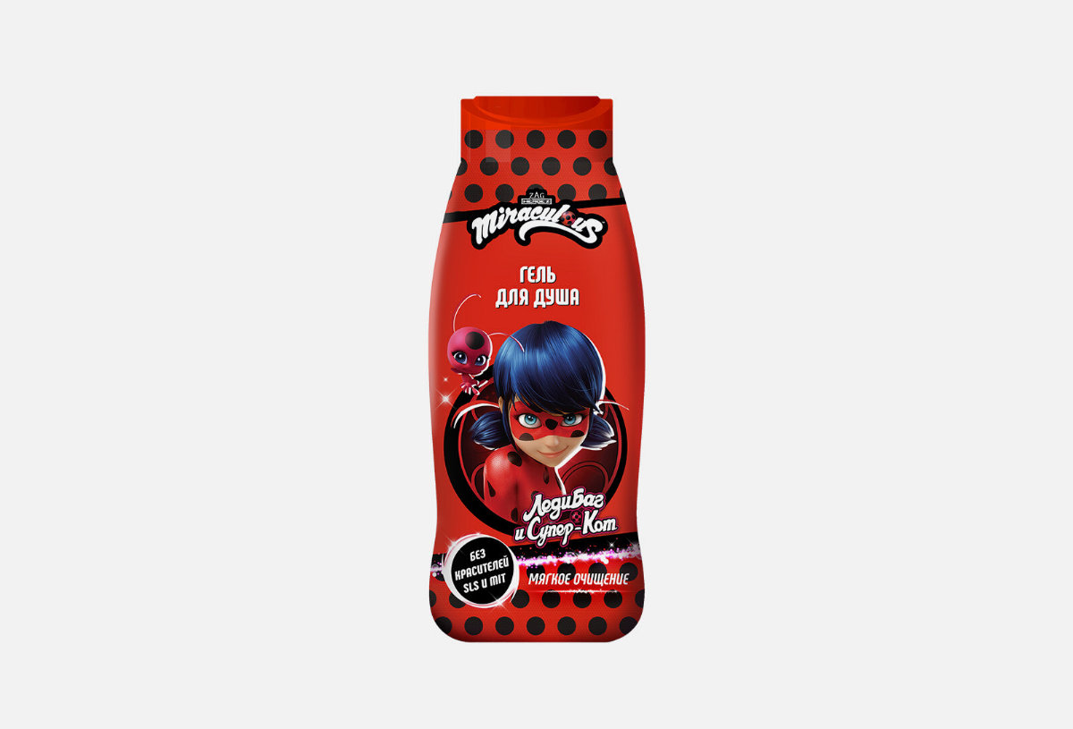 Гель для душа Miraculous 400мл. Леди баг и супер кот (8)