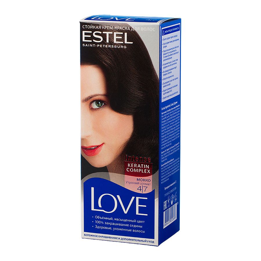 Краска д/волос Estel Love 4/7 Мокко (10)