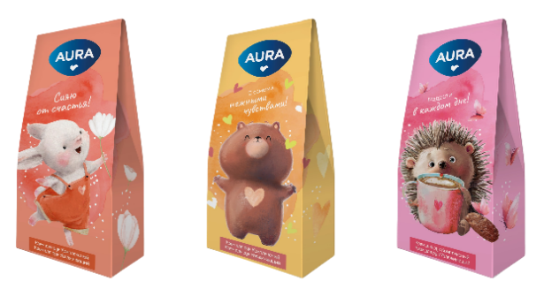 ПН/ЖЕН. AURA (крем д/рук 30мл. + Крем д/рук 30мл)