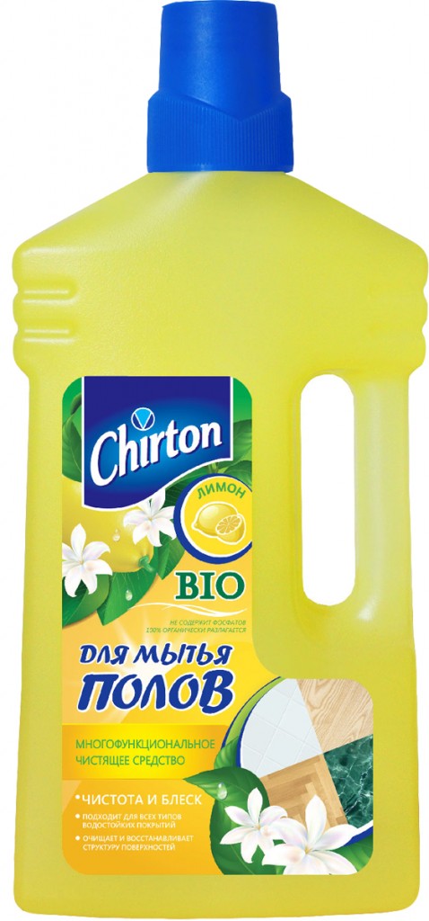 Ср-во Chirton 1л. для мытья полов Лимон
