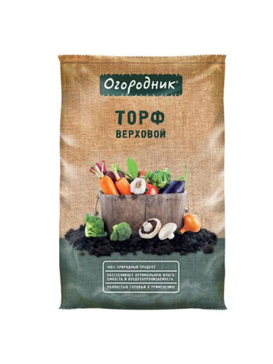 Грунт Торф Огородник 9л. Верховой