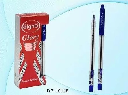 Ручка шар. масл. СИНЯЯ DIGNO GLORY (уп.10)