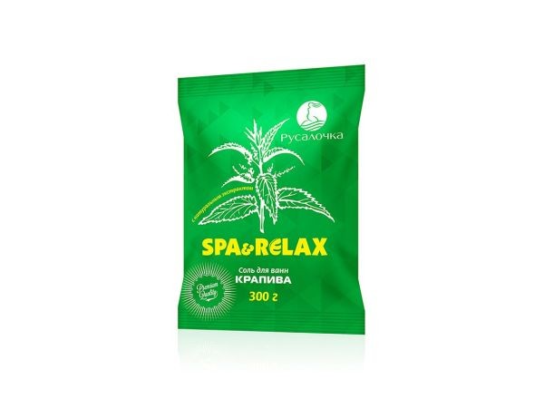 Соль для ванн Spa&Relax 300г. Крапива 437302
