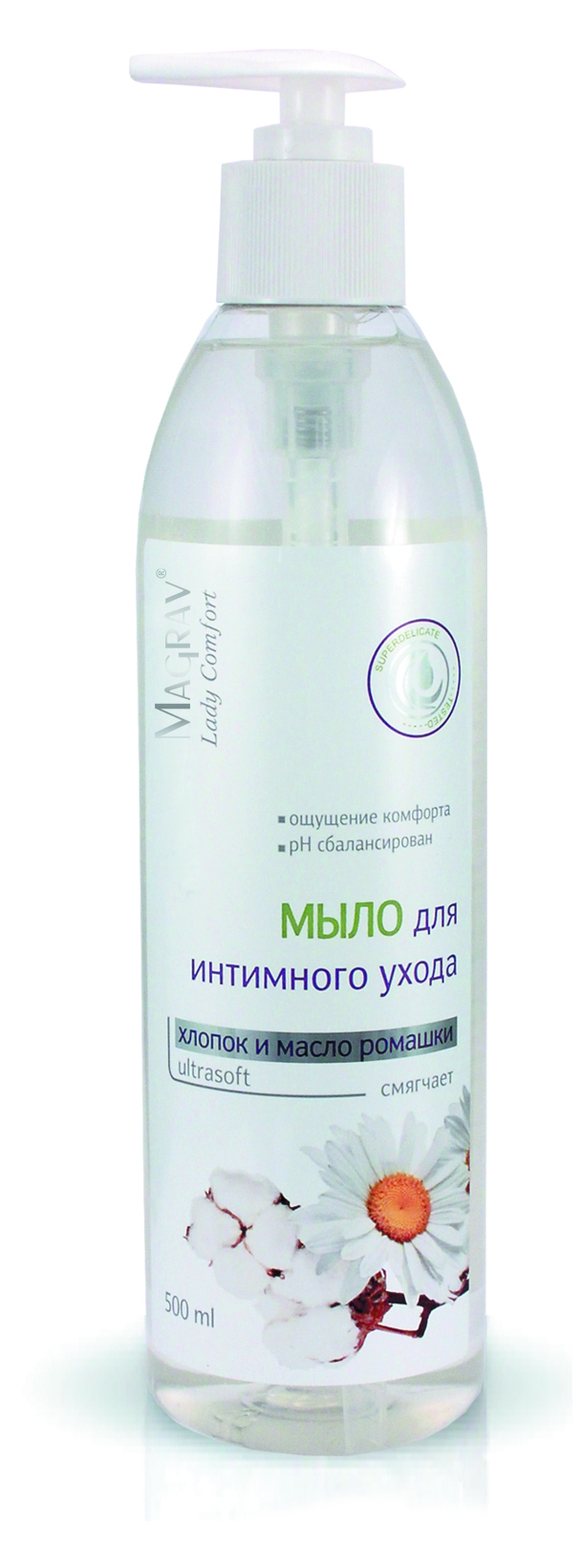 Интим-Мыло Маграв 500мл. Health & Beauty Club Интим Ultrasoft