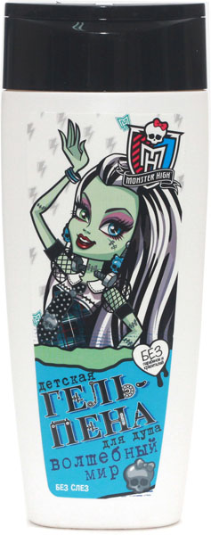 Гель для душа Monster High 250мл Пена Волшебный мир
