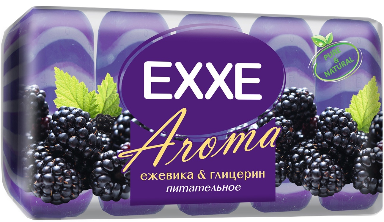 Мыло EXXE 5*70г. Ежевика и глицерин