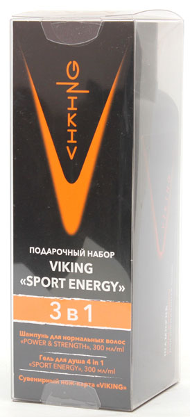 ПН/МУЖ. Викинг SPORT ENERGY (Шампунь+Гель д/д+нож-карта)