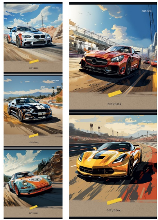 Тетрадь 48л. КЛ. ПрофПресс Скоростной транспорт (100)