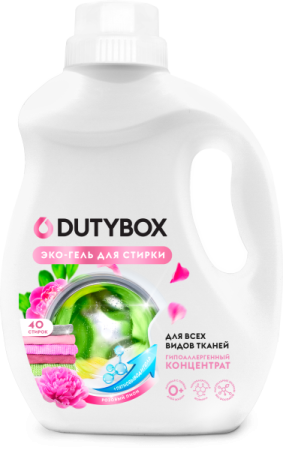 Стир.гель DUTYBOX 1л. 2в1 Розовый пион