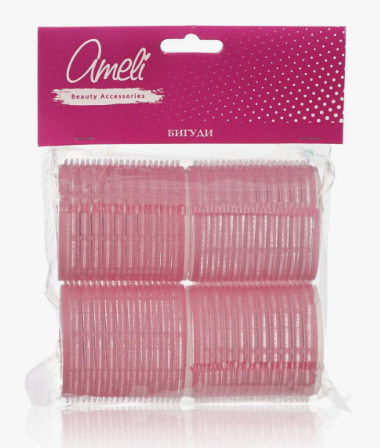 Бигуди Ameli липучки 5,6*6,2м 4шт. (36)