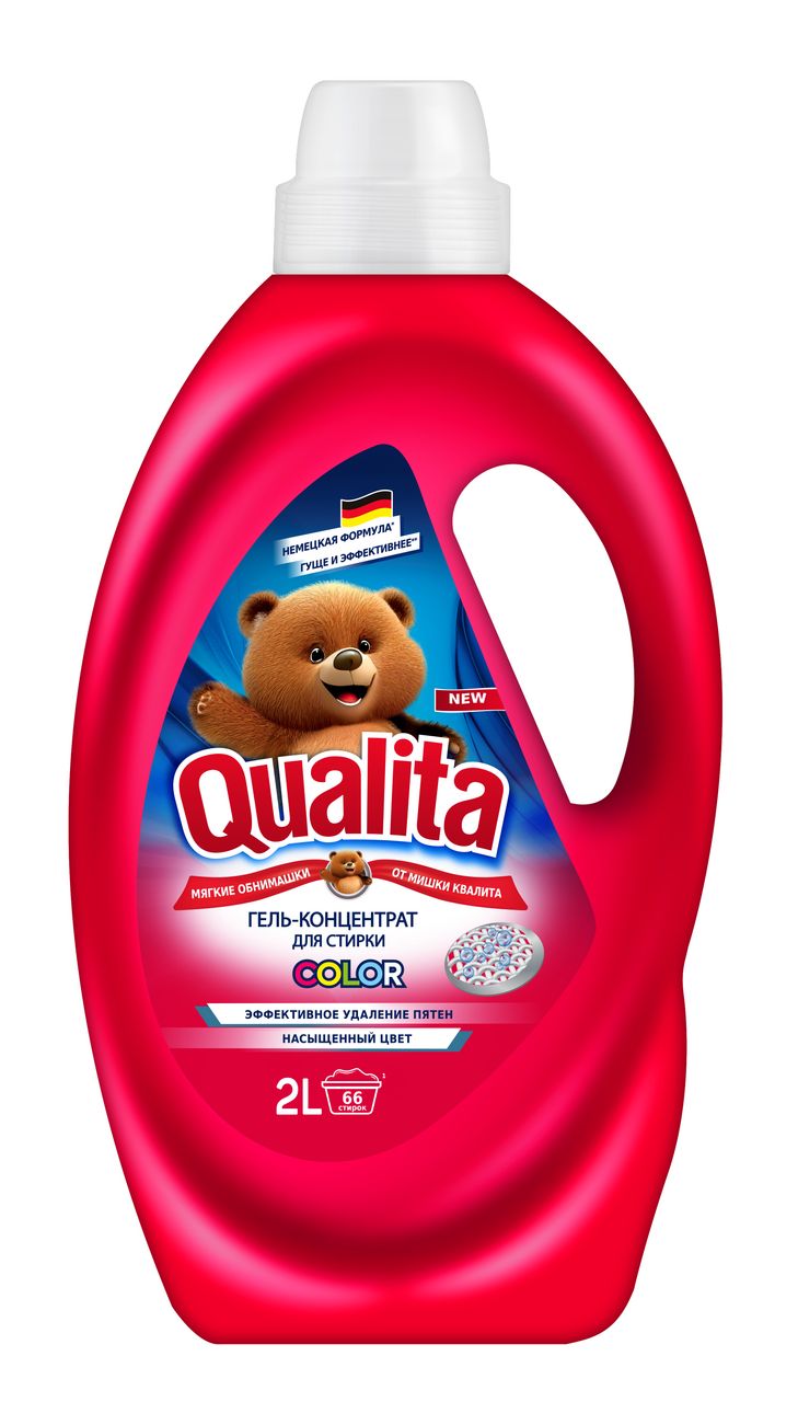 Стир.гель Qualita 2л. Для цветного