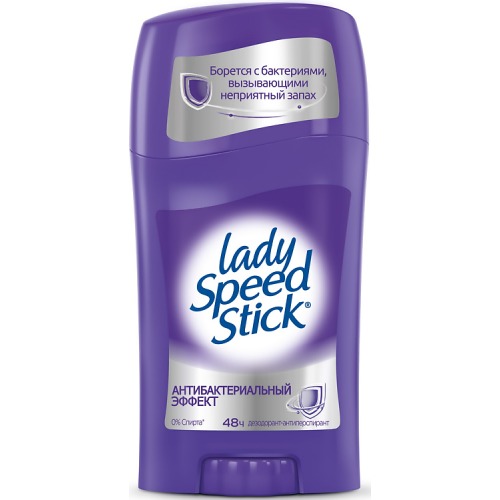 Дез. тверд. LadySpeedStick 45г жен. Антибактериальный