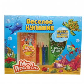 ПН/ДЕТ. Моя прелесть Веселое купание (Шампунь+Мелки д/ванны)