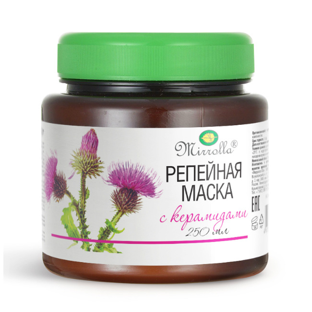 Маска д/волос Apotek's 250мл. Репейная с керамидами