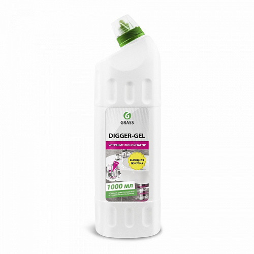 Ср-во Grass 1л. Digger-Gel для труб