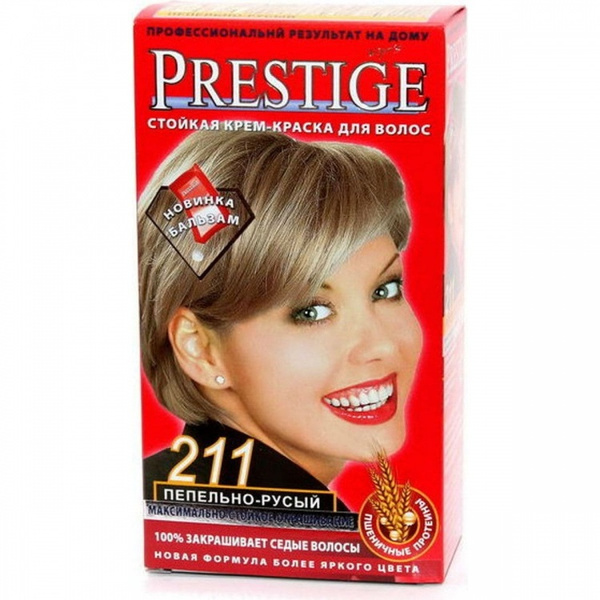 Краска д/волос PRESTIGE 211 Пепельный-русый