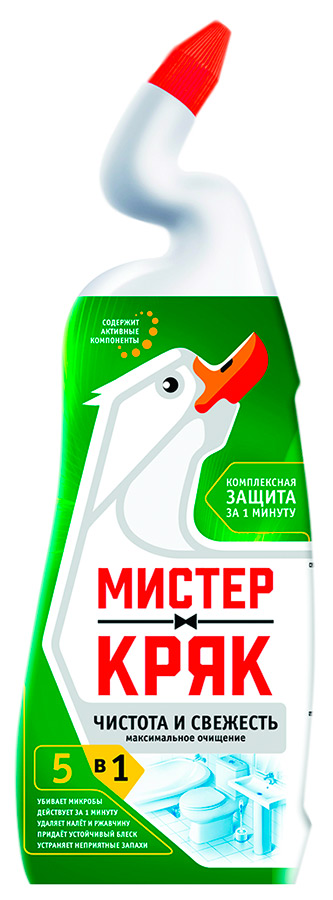 Ср-во Мистер кряк 750мл. Свежесть и чистота Лесн.прохлада