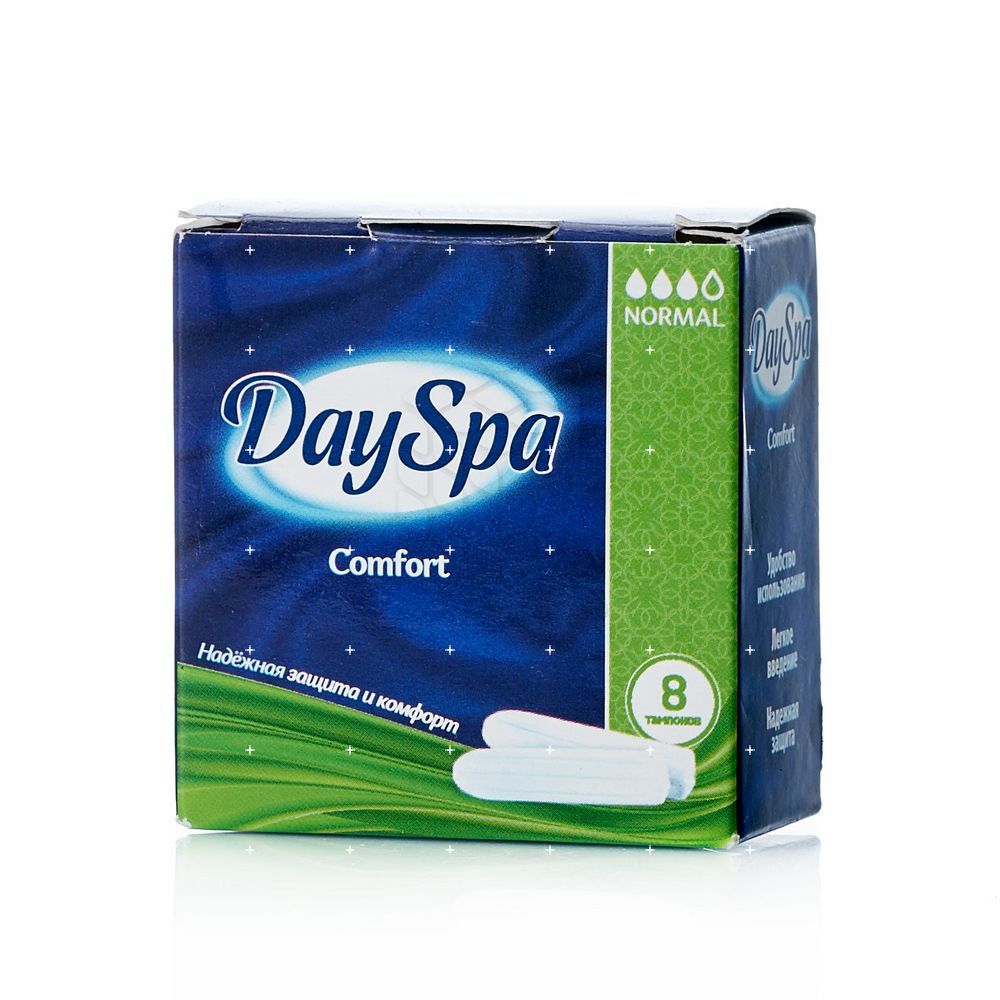 Прокладки DAY SPA тампоны нормал 8шт. (36)***