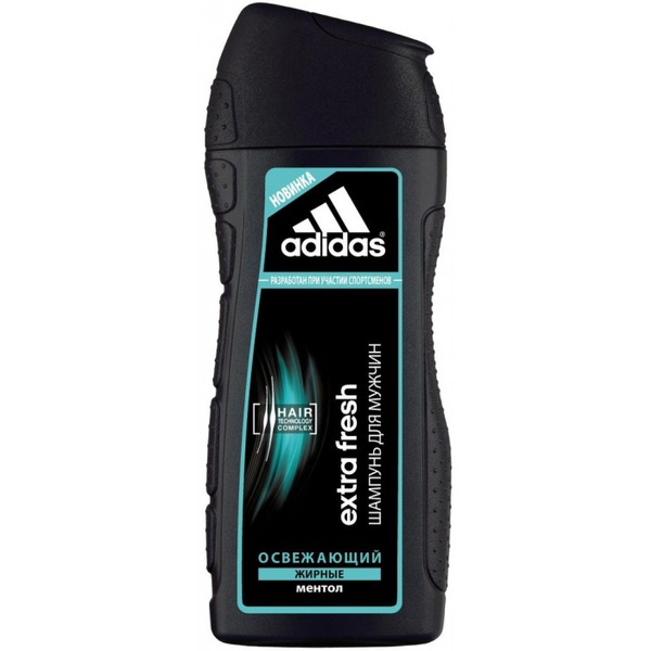 Шампунь Adidas 200мл. муж. Extra fresh Освежающий с метолом