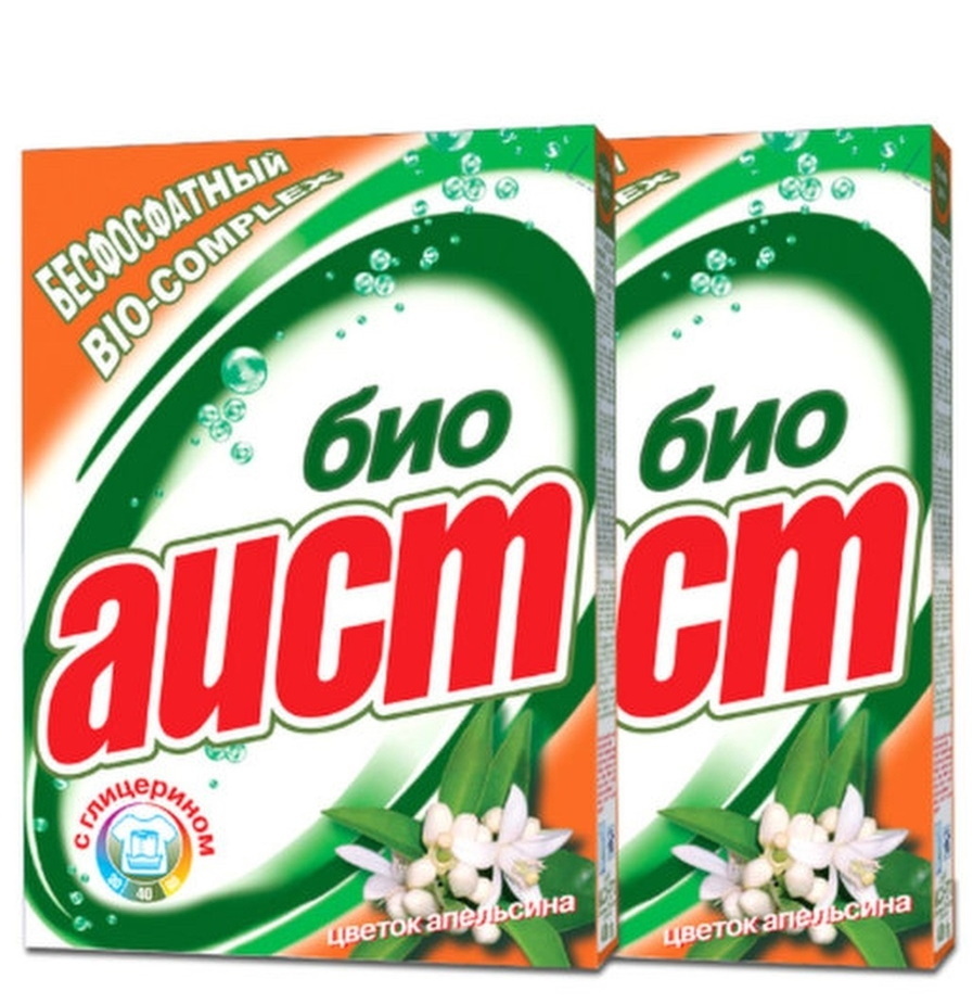 Стир.порошок Аист ручн. 400кг. Био (30)