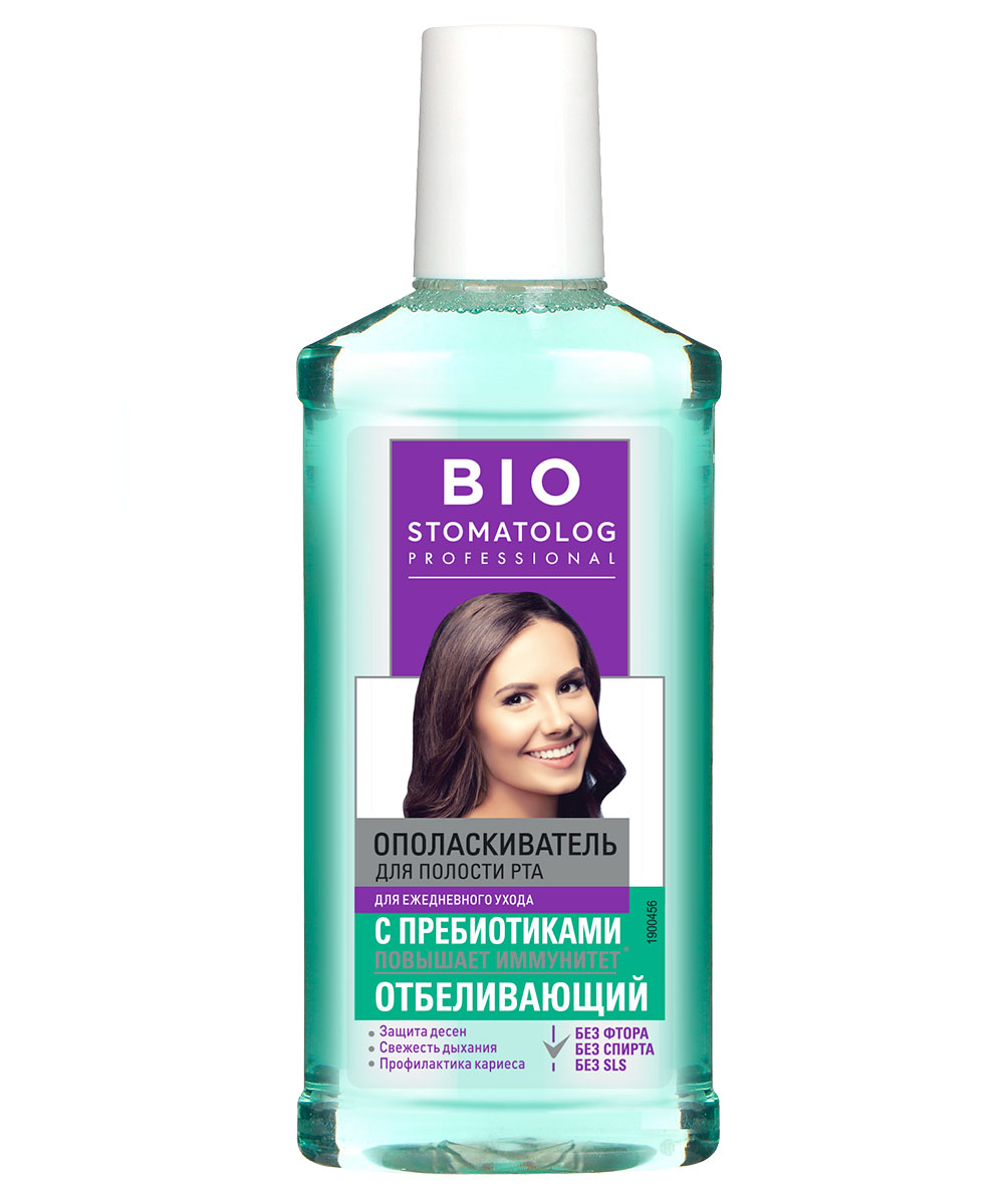 Ополаск. д/рта BIO STOMATOLOG 250мл. Отбеливающий 7287