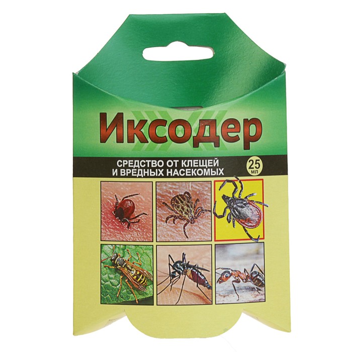 Инсектицид от тараканов и муравьев клещей Иксодер Циперметрин