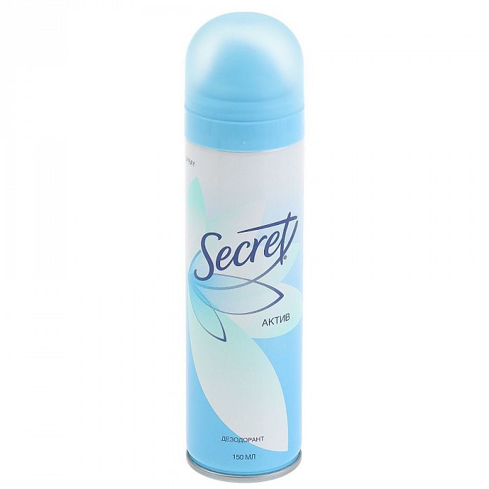 Дез. спрей Secret 150мл. жен. Актив