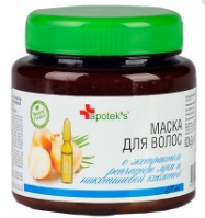 Маска д/волос Apotek's 250мл. Репчатый лук и никотиновая кислота