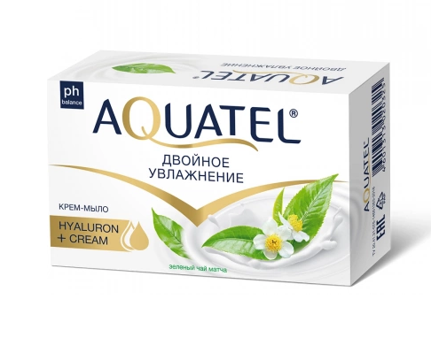 Мыло Весна 90г. Aquatel Зеленый чай матча 6232 (24)