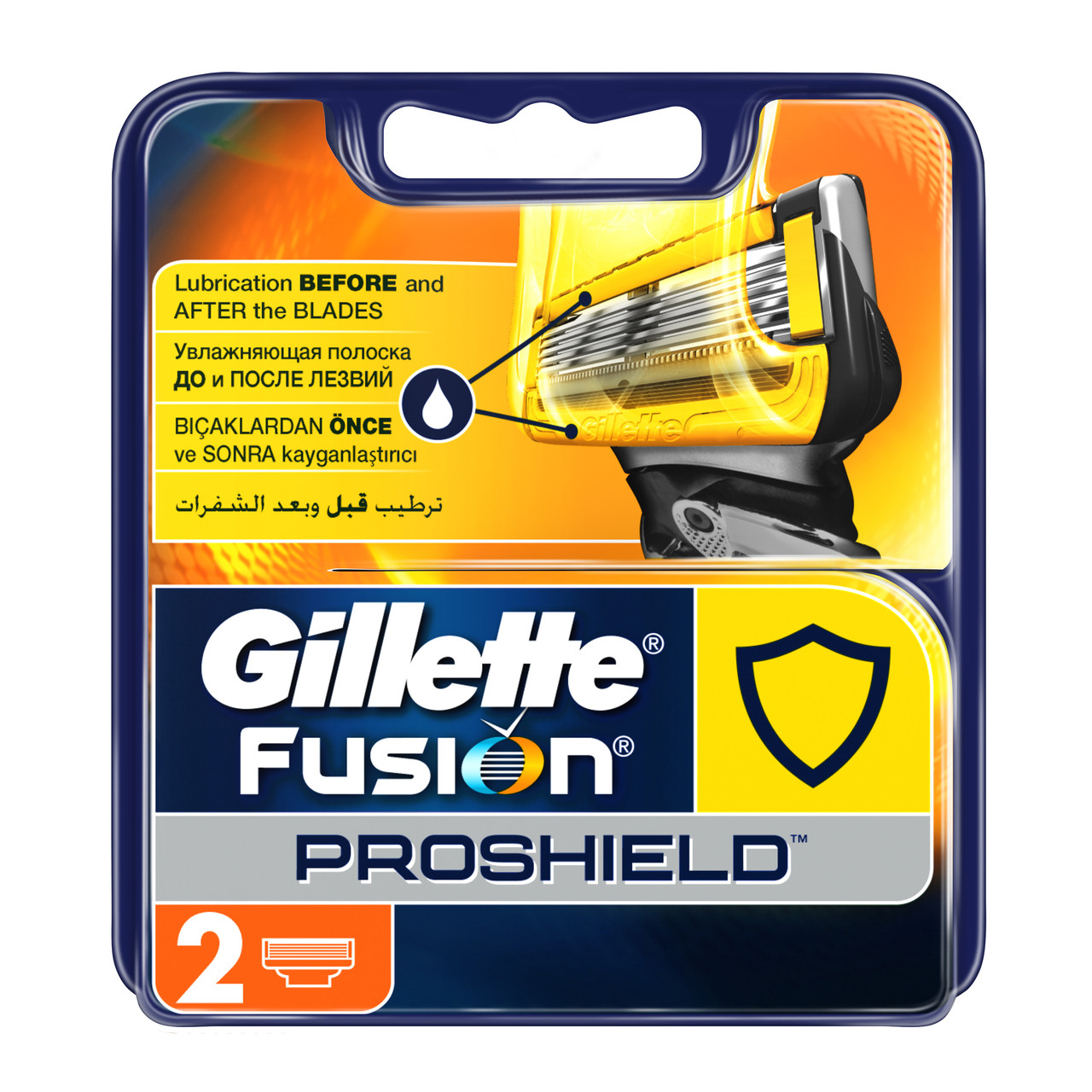 Кассеты Fusion ProShield  2шт.